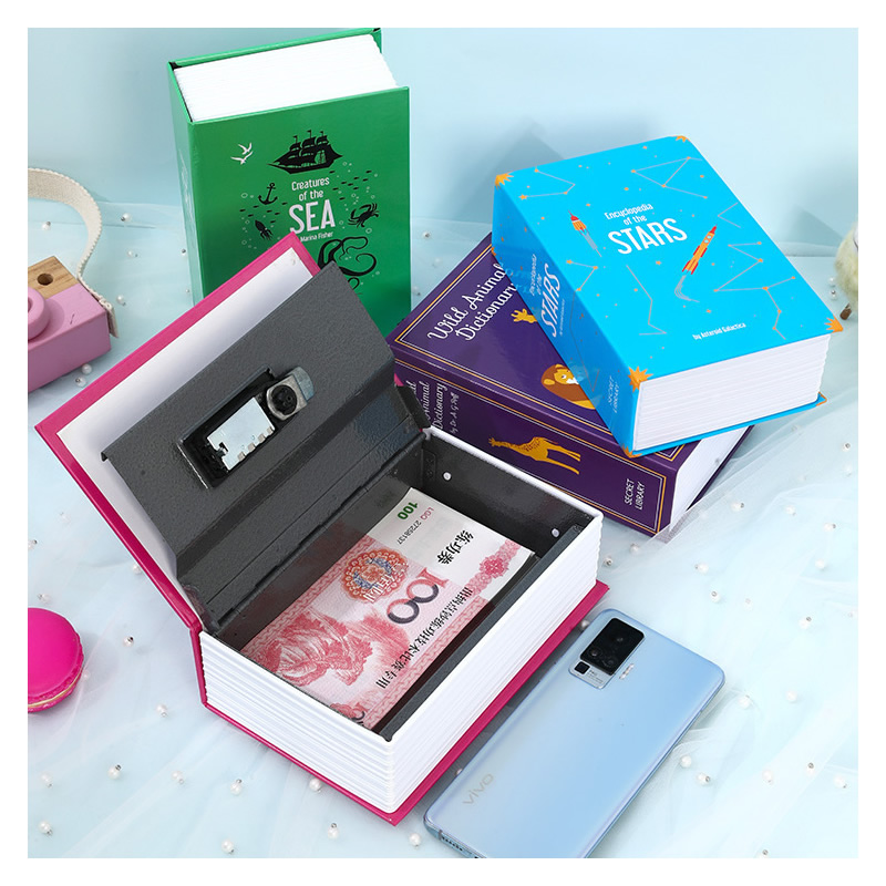 Home Security Items - Größe S Passwort Versteckte Buch Safe