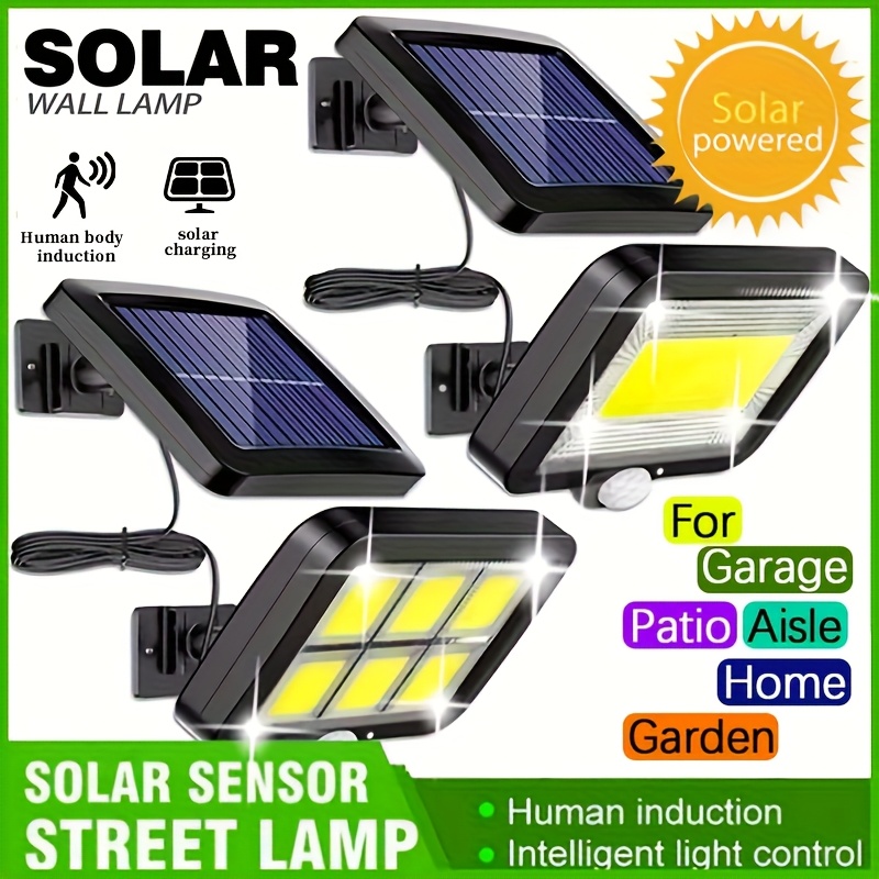Home Security Flood Lights - LED Solar Split Wand Lampe Im