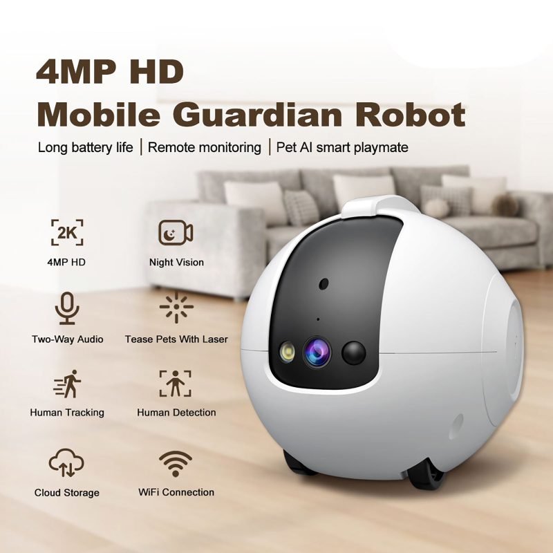 Haustierüberwachungskamera 4 M – Home Security Robot Bewertung und Preis