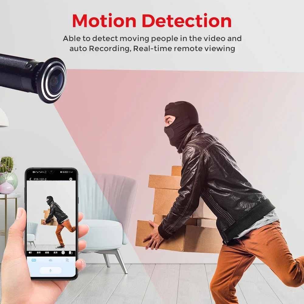 3MP HD 2,4G/5G WLAN-Türspion-K – Home Security Front Door Camera Bewertung und Preis