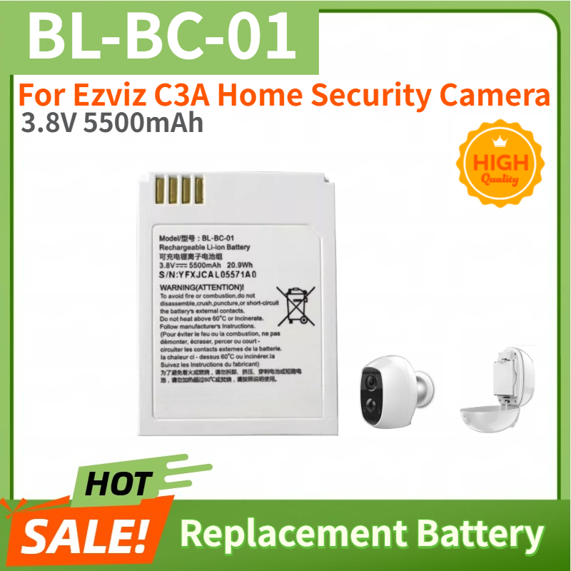 Hochwertiger 3,8V 5500mAh Akku – Home Security Battery Replacement Bewertung und Preis