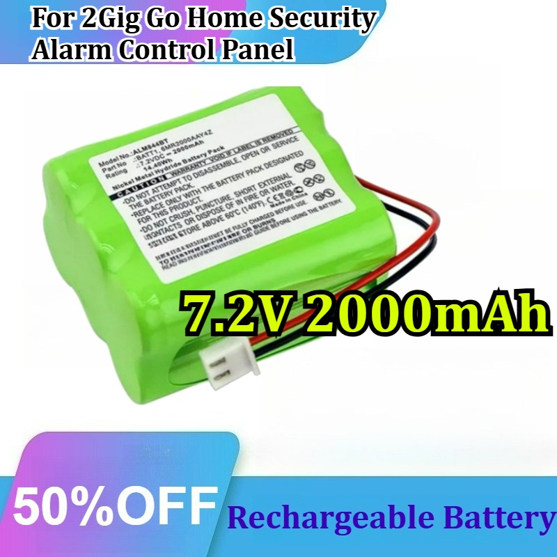 7,2V 2000mAh Ni-MH für 2Gig Go – Home Security Battery Replacement Bewertung und Preis