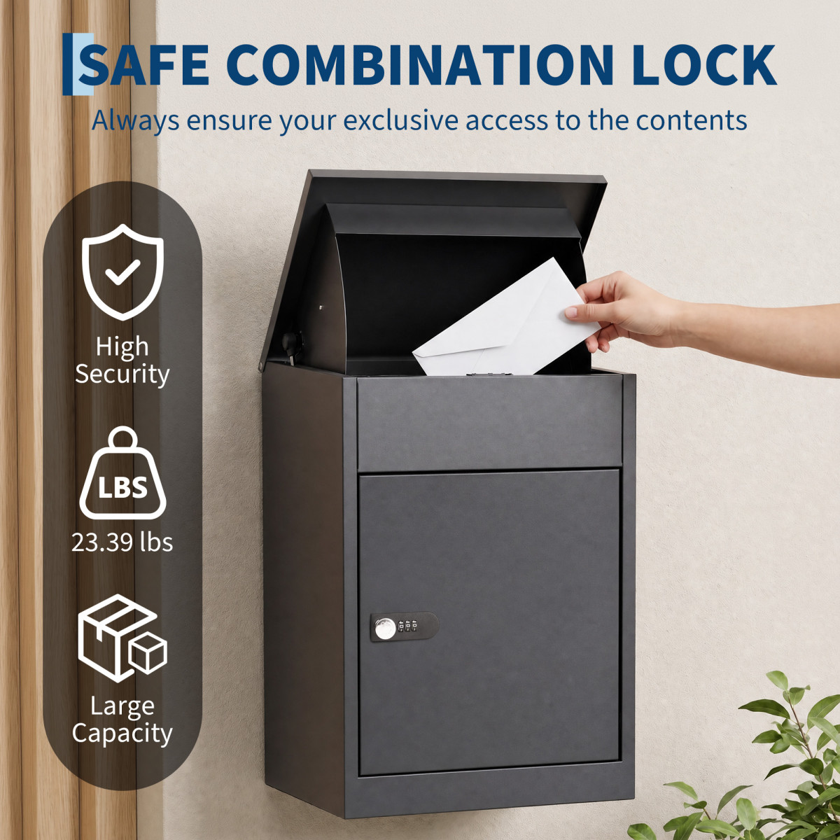 Diebstahlsichere, abschließbar – Home Security Box Bewertung und Preis